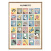 Douce-Lys-eg-A.jpg Alfabet plakat - DOUCE, flere størrelser