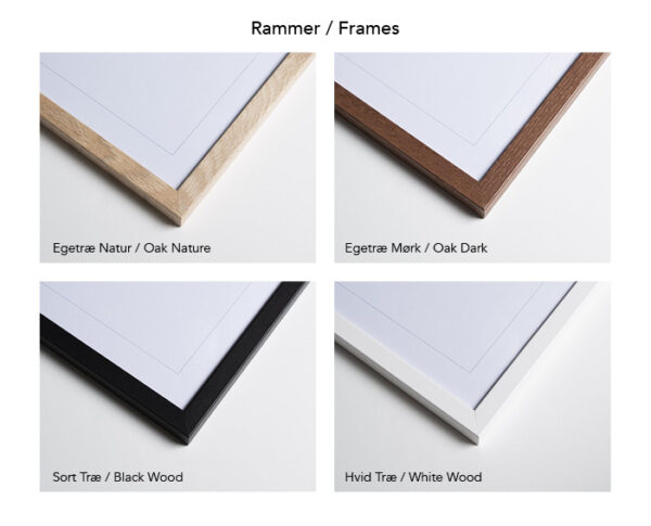 Alfabet plakat - Lilla PANG, flere størrelser